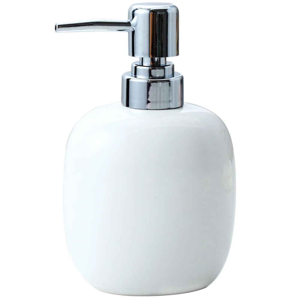 Ceramic Soap Dispenser Bottle Pump Type 450ML