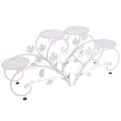 2PCS 4 tiers Classic Plant Stand, Indoor Outdoor....