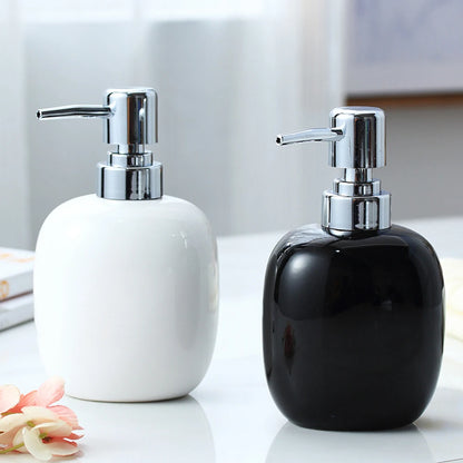 Ceramic Soap Dispenser Bottle Pump Type 450ML