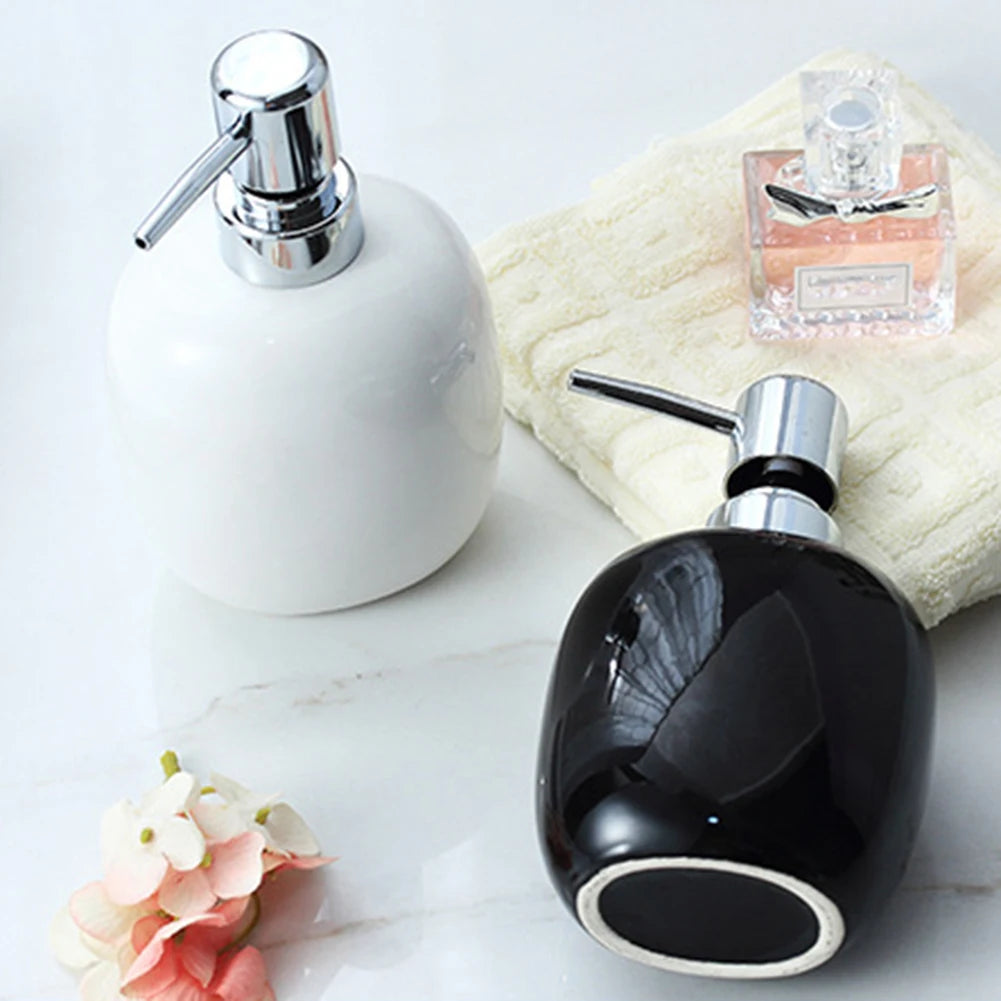 Ceramic Soap Dispenser Bottle Pump Type 450ML