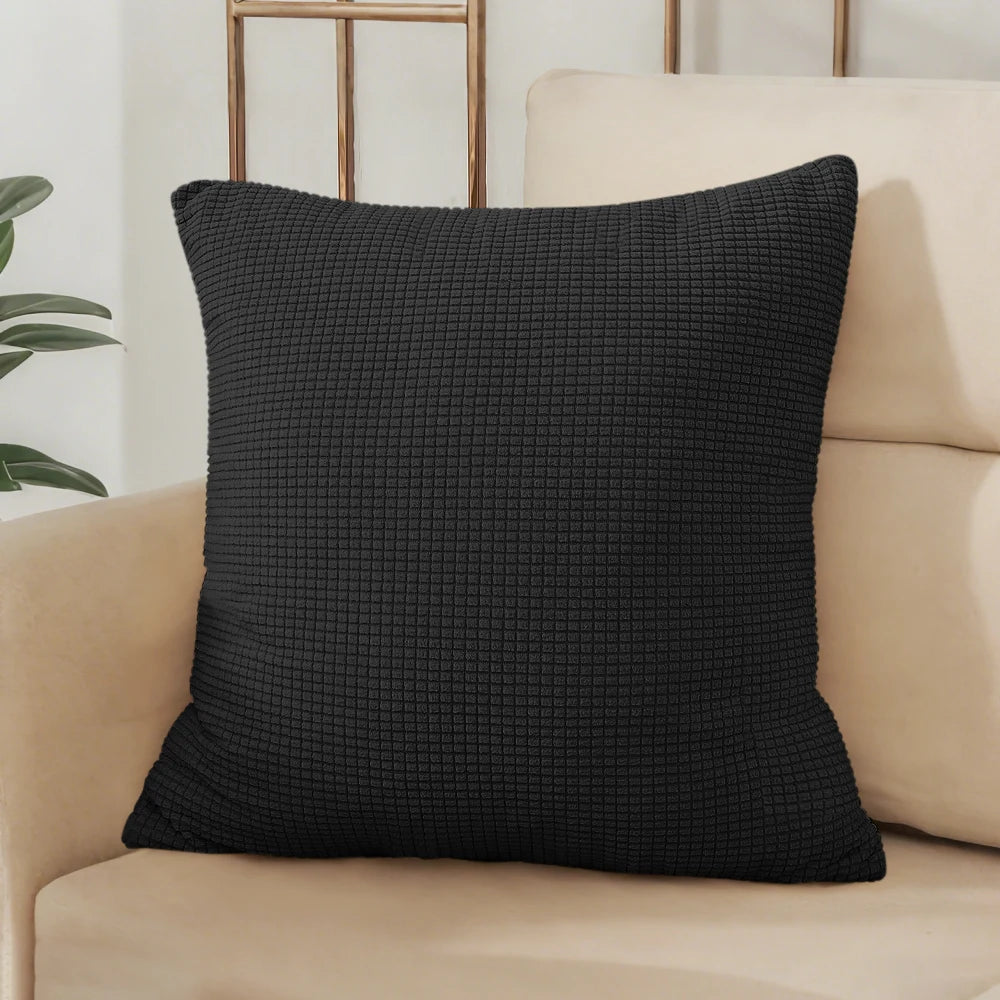 40x40 45x45 50x50 Solid Color Pillow Cover, Pillowcase