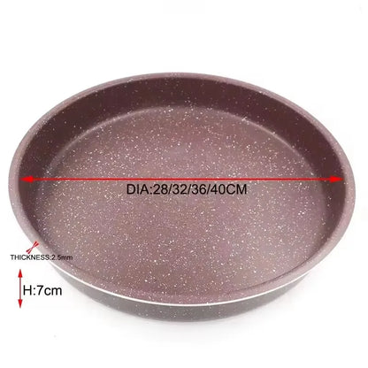 4pc Granite Bakeware Set 28/32/36/40CM  Oven Tray....