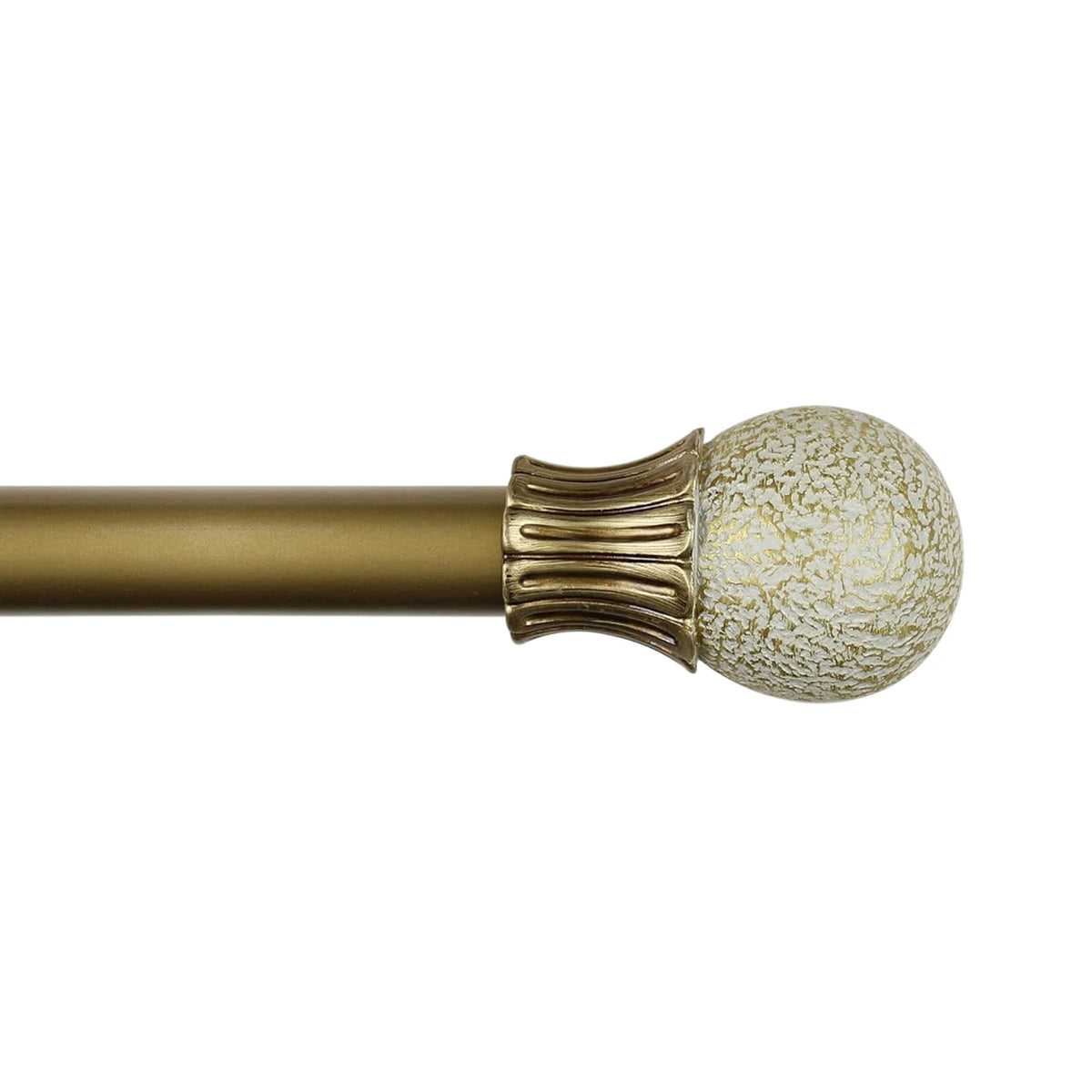 Heavy Duty Adjustable Curtain Rod Set, 1" Diameter Single Window Drapery Rod , 28 to 120 Inches, 2 Colors.....