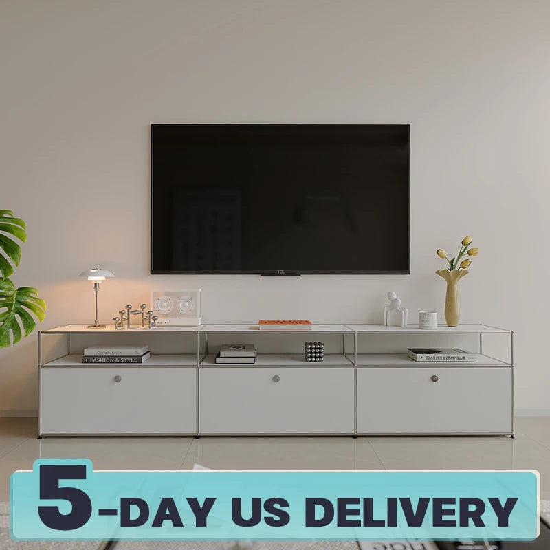 Tv Stand Cabinets Metal Storage