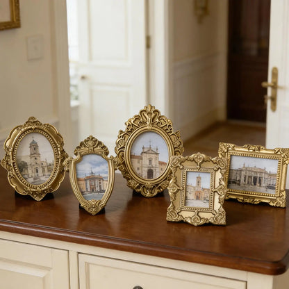 Miniature Picture Frames 5 Pcs Vintage Small