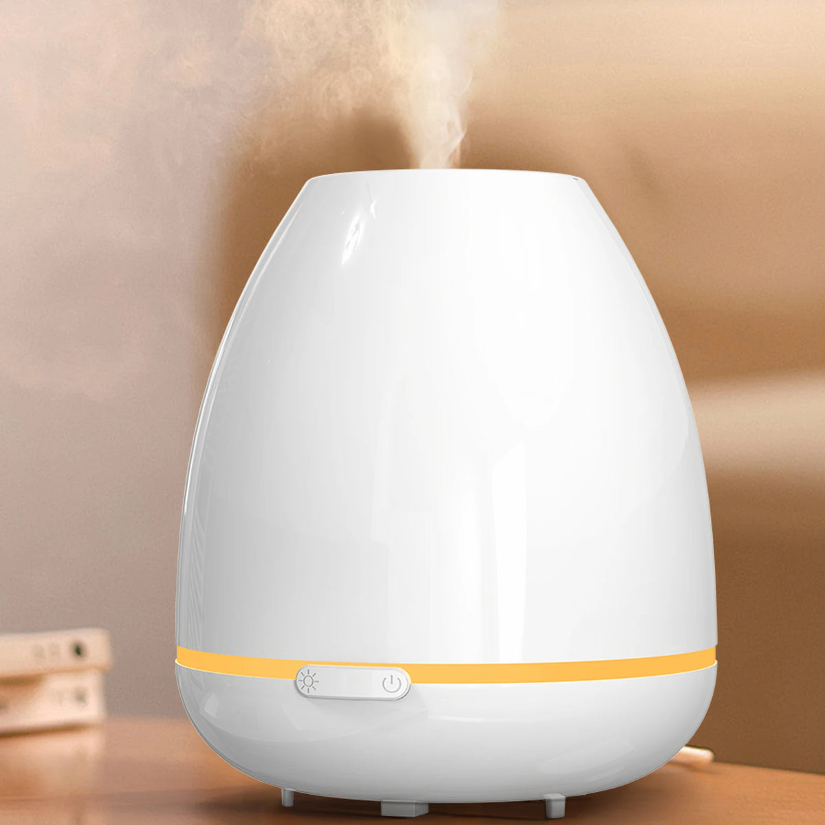 10 Oz Aromatherapy Diffuser, 2 Colors, Cool Mist Air Humidifier, Essential Oils Diffuser with 7 Colors Light