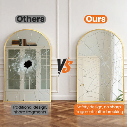 30"x38" Arched Bathroom Mirror....