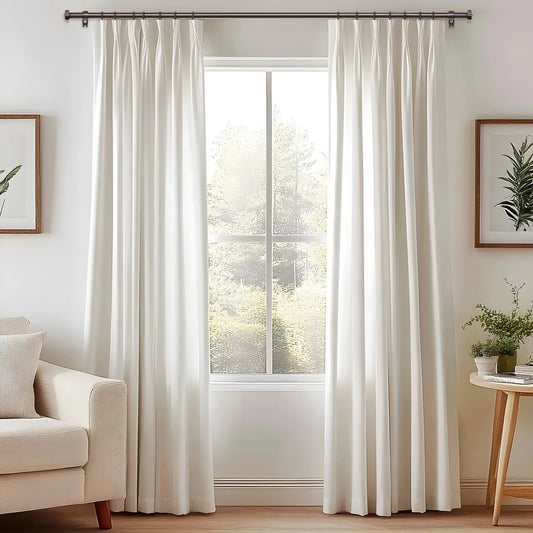 5/8 Inch Diameter Single Window Drapery Curtain Rod Set 5 Colors, 28 to 120 Inches.....