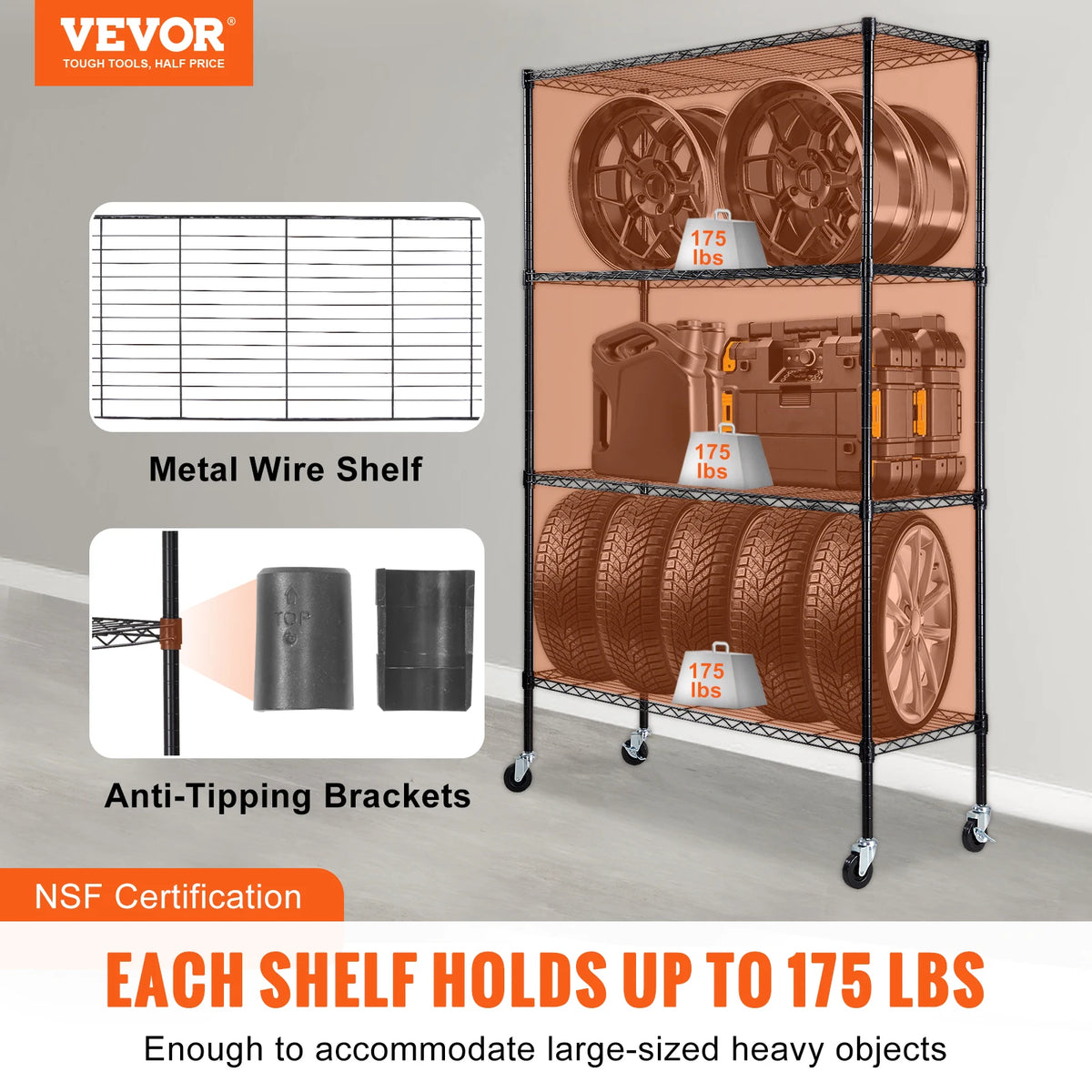 4 Adjustable Storage Shelves Bookshelf, Item Height: 74"/188 cm
Item Length: 47.2"/120 cm