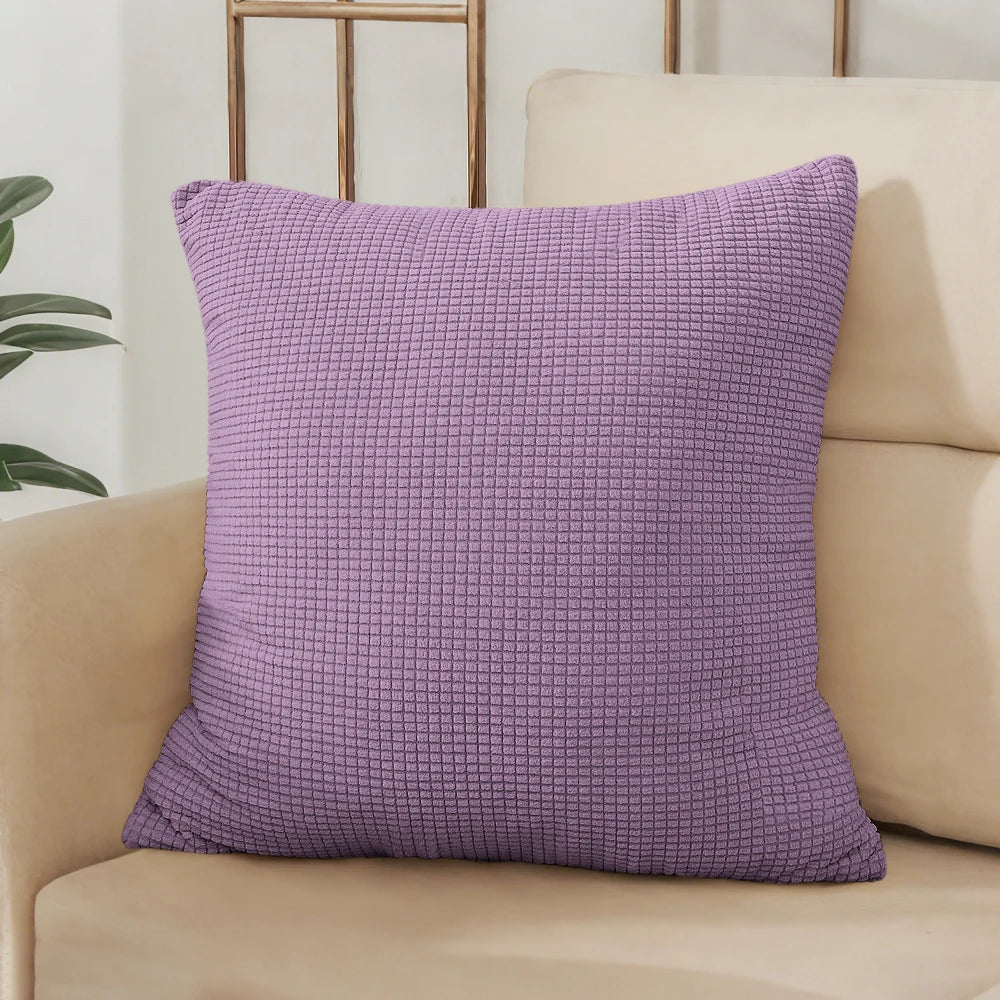 40x40 45x45 50x50 Solid Color Pillow Cover, Pillowcase