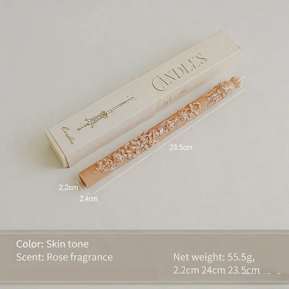 10 In Long Candles for Scented Wedding Candles