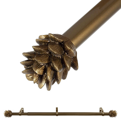 Heavy Duty Adjustable Curtain Rod，28 to 120 Inches, 3/4 Inch Single, 3 Colors, 3 Sizes....