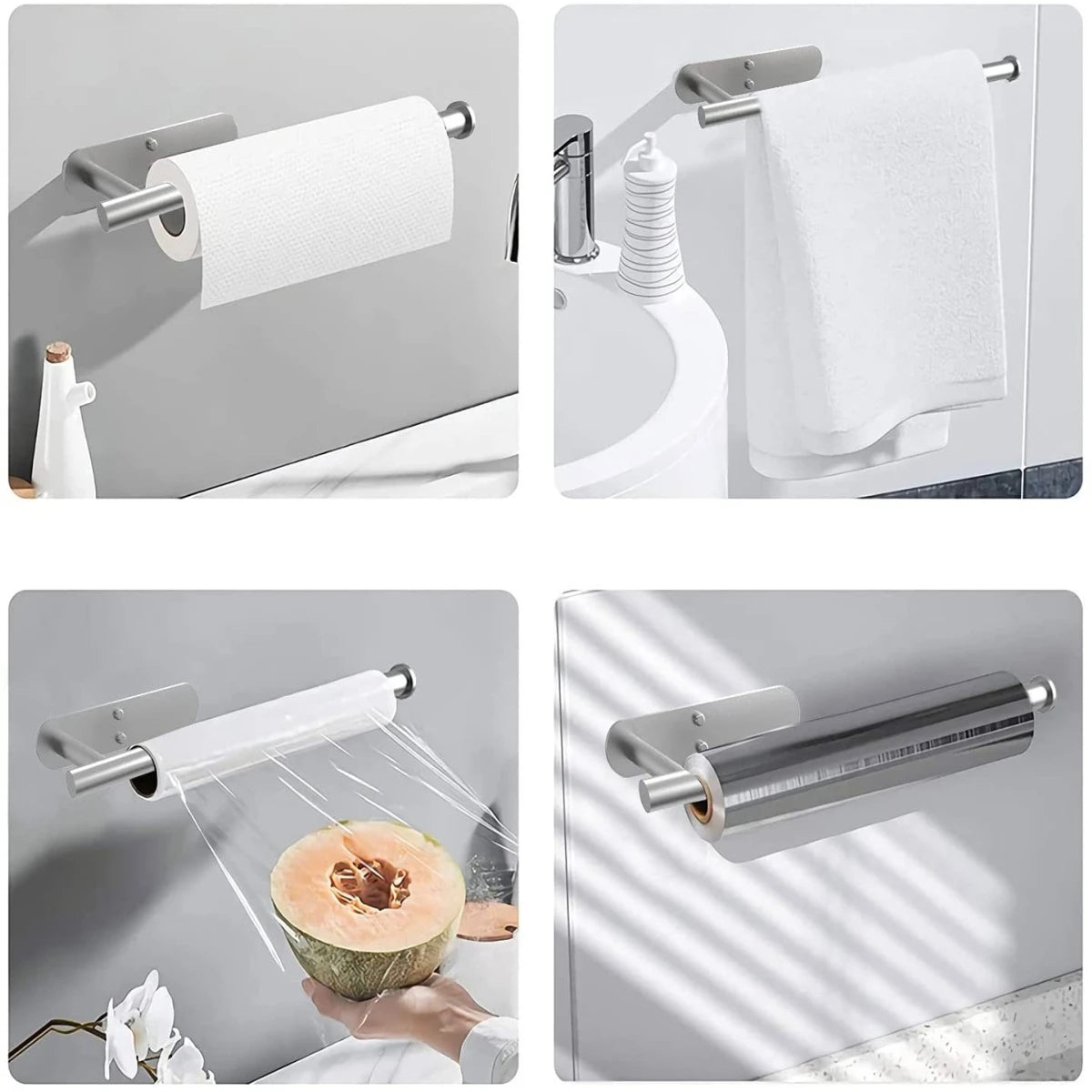 Under Cabinet Paper Towel Holders Adhesive Hold
