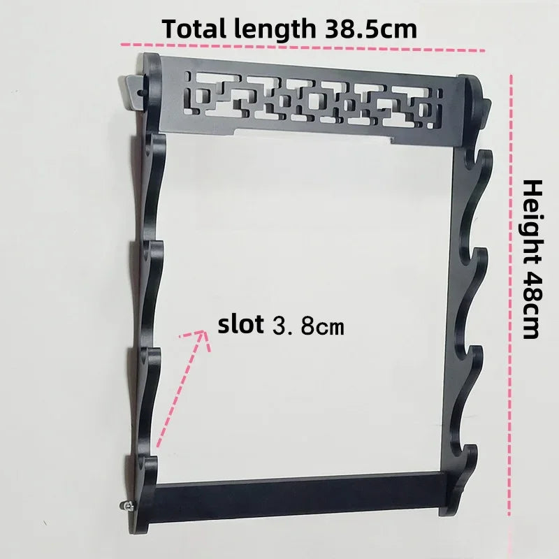 4/5/6-Layer Wooden Katana Sword Shelf Holder....