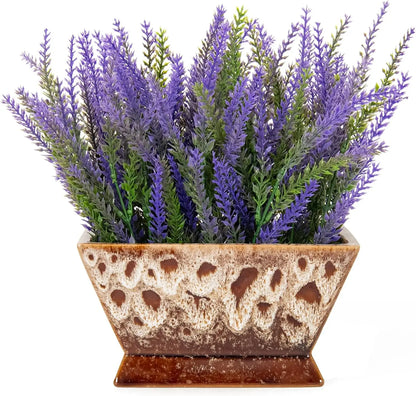 Realistic Artificial Lavender Plant in Pot...