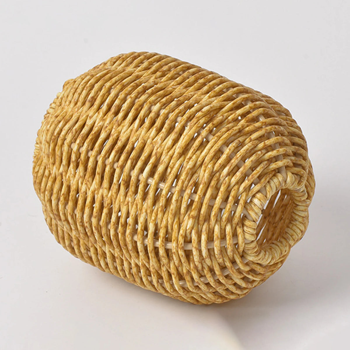 Handmade Vintage Hand Woven Rattan Vase