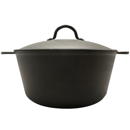 5.2Qt Lightweight Cast Iron Dutch Oven Honeycomb Base Non-Stick, Non- Stick.......