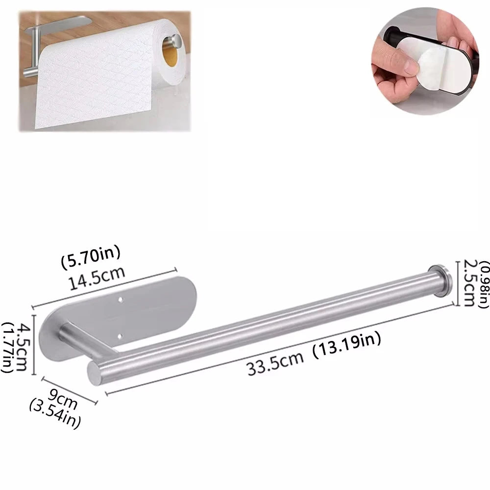 Under Cabinet Paper Towel Holders Adhesive Hold