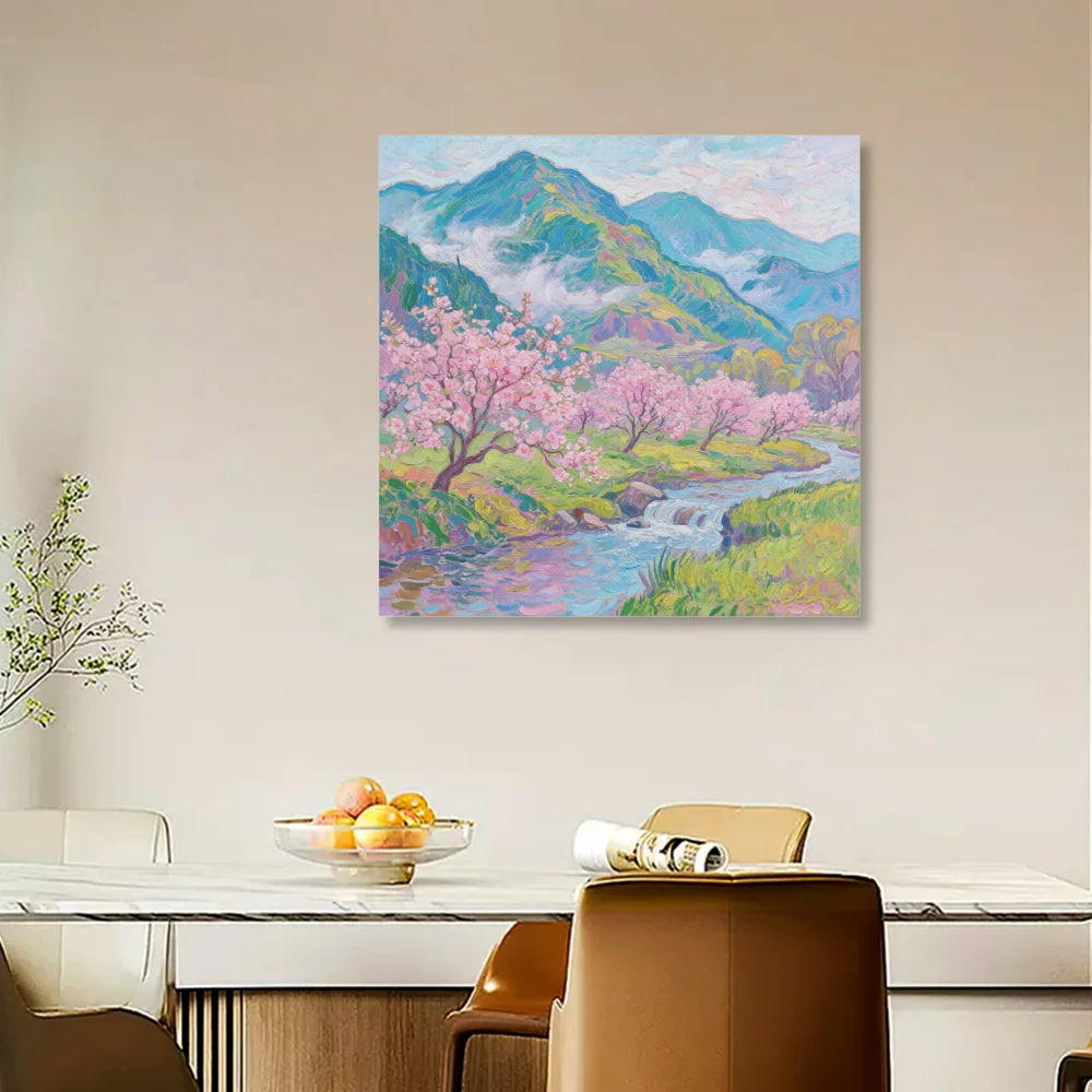 The Four Seasons Canvas Oil Painting HD Print Wall Art, Many Different Sizes....