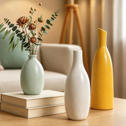 Ceramic Flower Vase Set, Decorative Vases , Mix Set 3