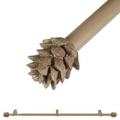Heavy Duty Adjustable Curtain Rod，28 to 120 Inches, 3/4 Inch Single, 3 Colors, 3 Sizes....