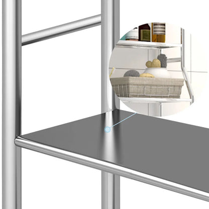 Over Toilet Storage Shelf,2/3-Tier Freestanding, Metal