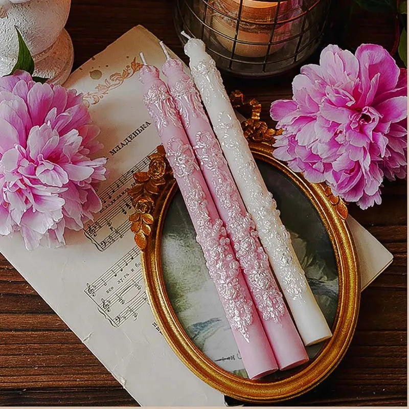 10 In Long Candles for Scented Wedding Candles