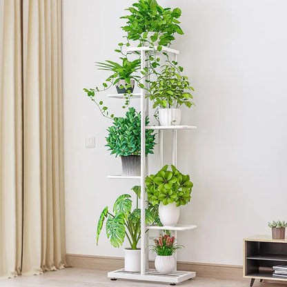 6 Tier Plant Stand, 7 Potted Indoor Tall Plant Holders,