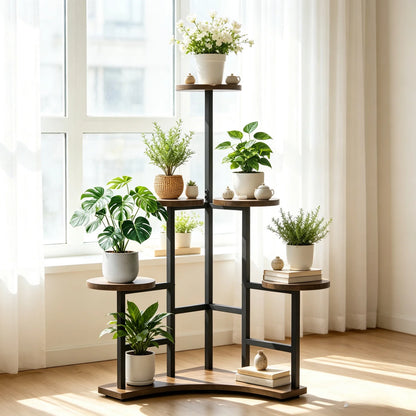 5 Tiered Tall Corner Plant Stand.....