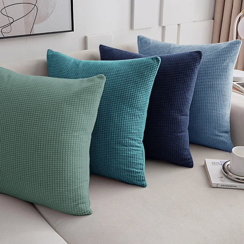40x40 45x45 50x50 Solid Color Pillow Cover, Pillowcase