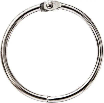 24 Pack Shower Curtain Rings, Rust Proof, Keychain Key Rings....