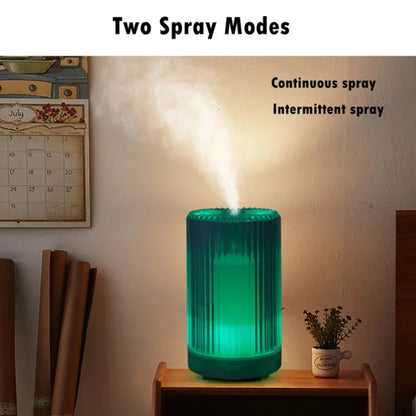 Air Humidifier, Diffuser with 7‑Color Night Light, USB Charge....