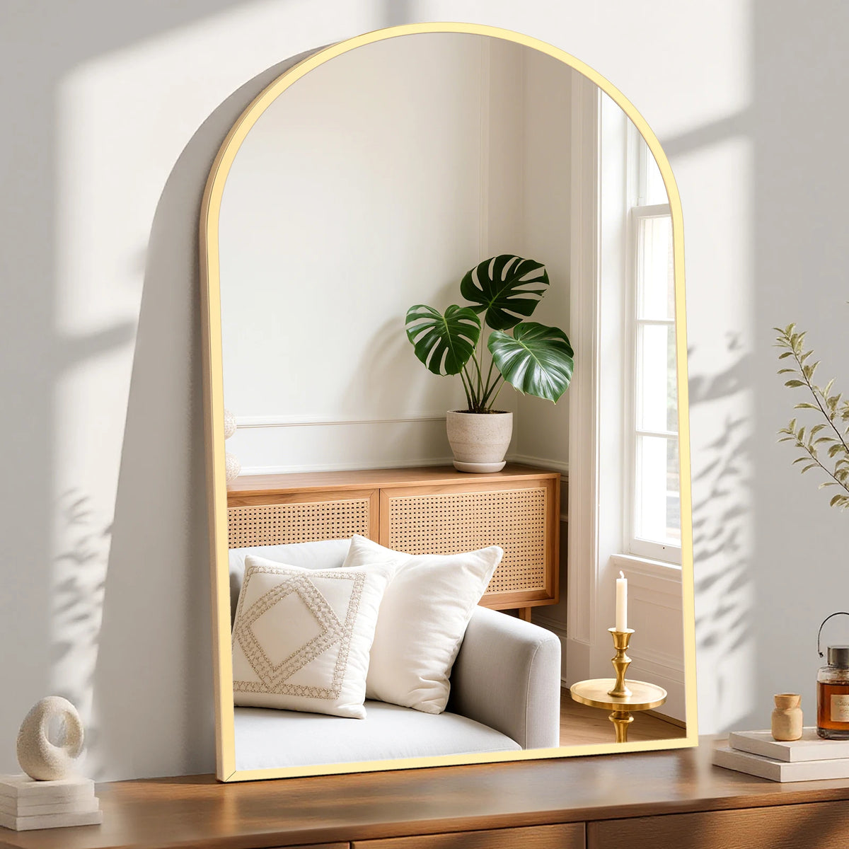 30"x38" Arched Bathroom Mirror....