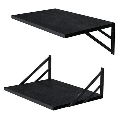 Set of 2 Deep Floating Shelves, 15.7"W × 11.8"D