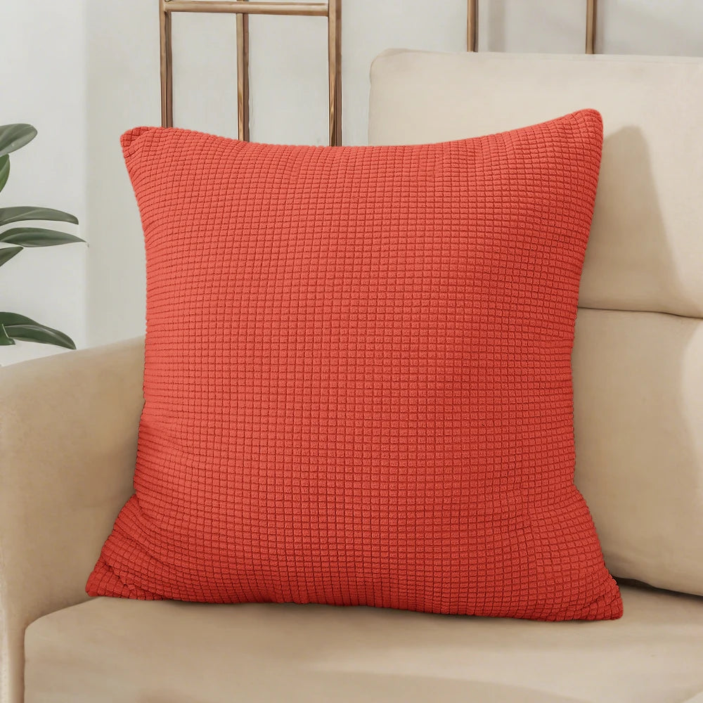 40x40 45x45 50x50 Solid Color Pillow Cover, Pillowcase
