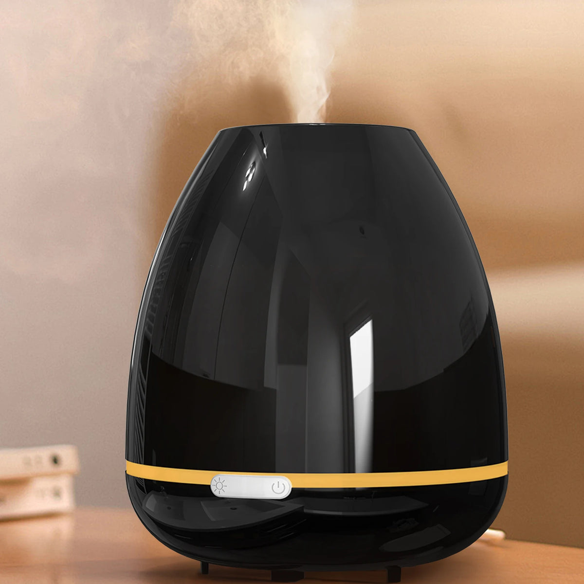 10 Oz Aromatherapy Diffuser, 2 Colors, Cool Mist Air Humidifier, Essential Oils Diffuser with 7 Colors Light