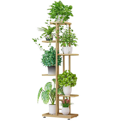 6 Tier Plant Stand, 7 Potted Indoor Tall Plant Holders,