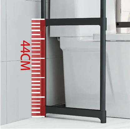 Bathroom Storage Rack Over The Toilet Shelf 3 Tier, Metal