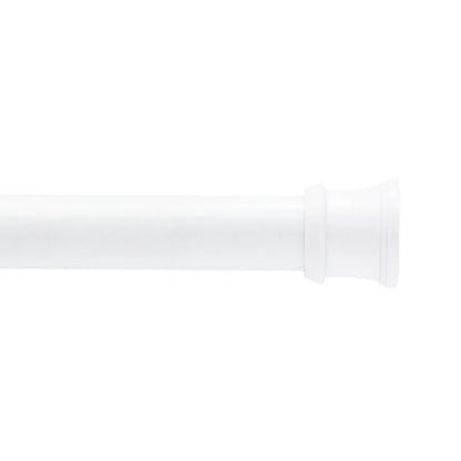 No Tools Rust-Resistant Painted Steel Tension Bar,  Stall Shower Curtain Rod