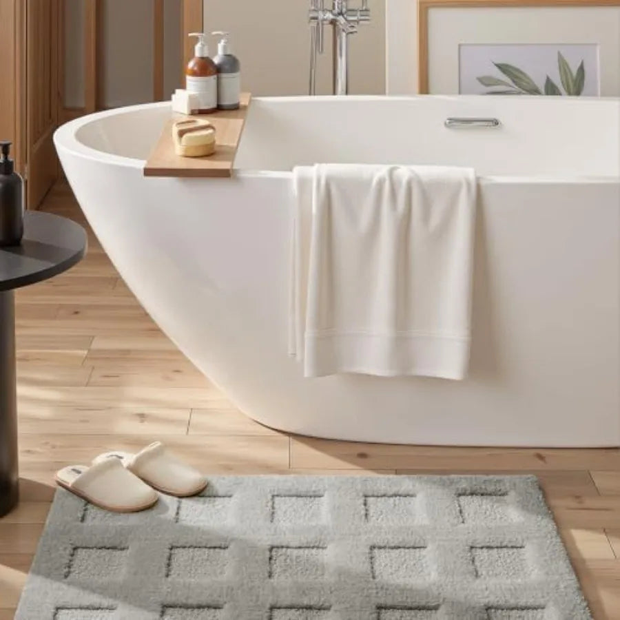 Bathroom Rugs Non Slip, Machine Washable, Absorbent