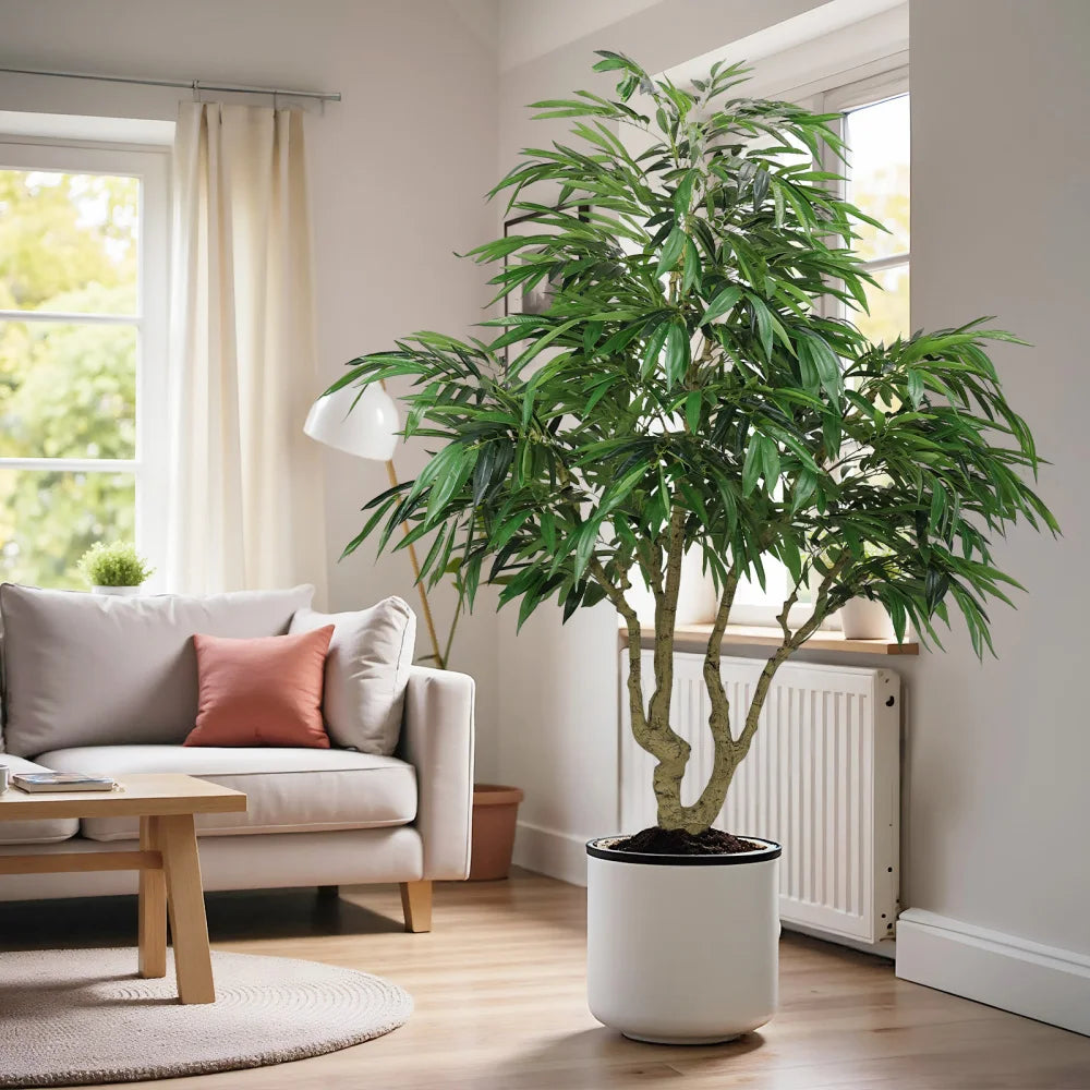 7FT Artificial silk willow Tree, Indoor