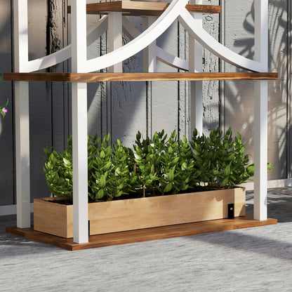 8 Tier Plant Stand Indoor, 62" Tall Plant Shelf,