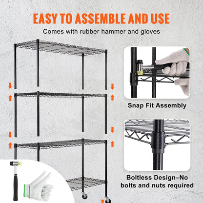 4 Adjustable Storage Shelves Bookshelf, Item Height: 74"/188 cm
Item Length: 47.2"/120 cm