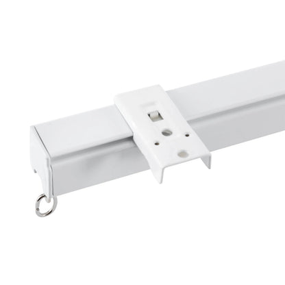 Ceiling Mount Curtain Track Kit, 3-6ft Adjustable Aluminum Alloy Curtain Track with 18 Hooks & 4 Brackets.....