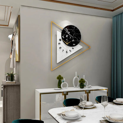 Wall Clock Hanging Wall Art, W 20.5 Inches H 22.5 inches.....
