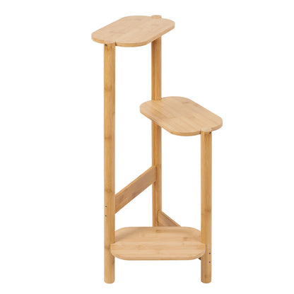 3 Tier Natural Bamboo Plant Stand Indoor Display Rack