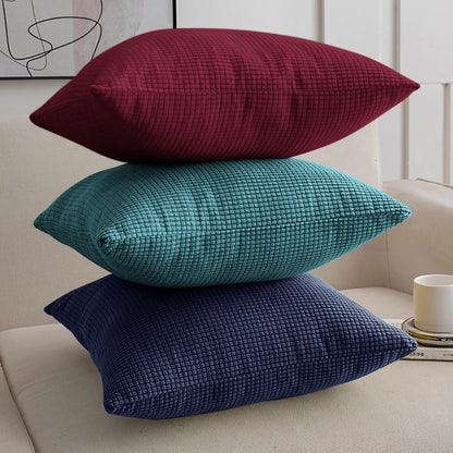 40x40 45x45 50x50 Solid Color Pillow Cover, Pillowcase