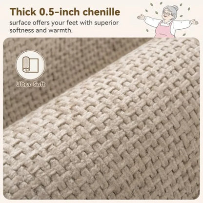 Bathroom Rugs,, Absorbent Bath Mats 24" x 16",  Non Slip Washable, Quick Dry...