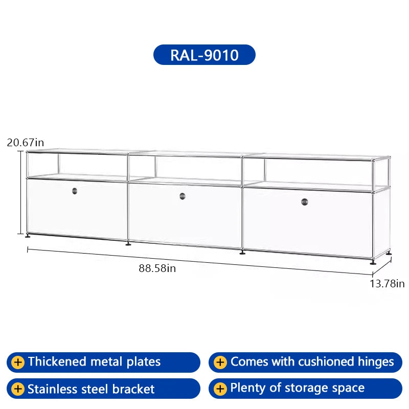 Tv Stand Cabinets Metal Storage