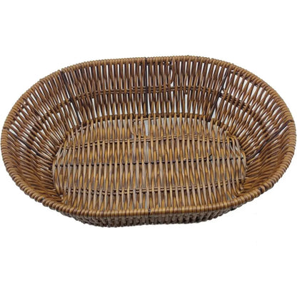 Handwoven Rattan Wicker Bread Basket...